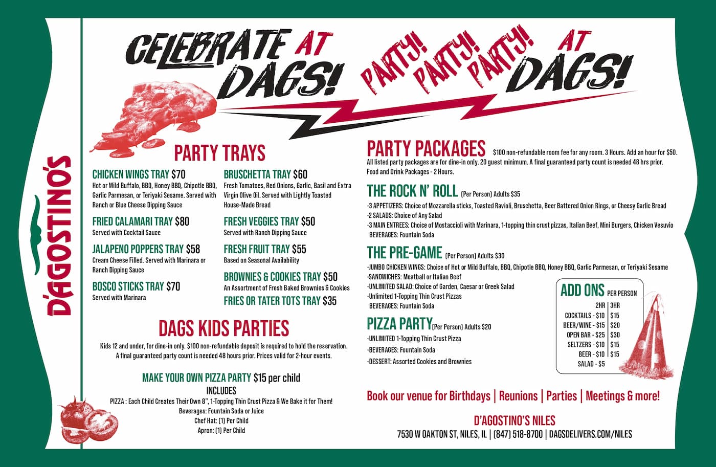 party-menu-dags-niles